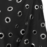 T-Shirt Bulls with Eyelets (Black)